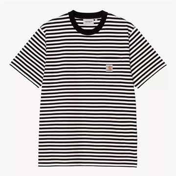 Carhartt WIP Ezra Pocket T-shirt s/s Black / Wax